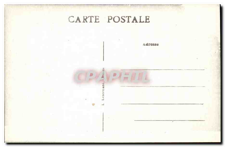 Orleans - Les Fetes de Jeanne d'Arc - 1929 - 500 Anniversaire - Cortege Historique CPA  — Back