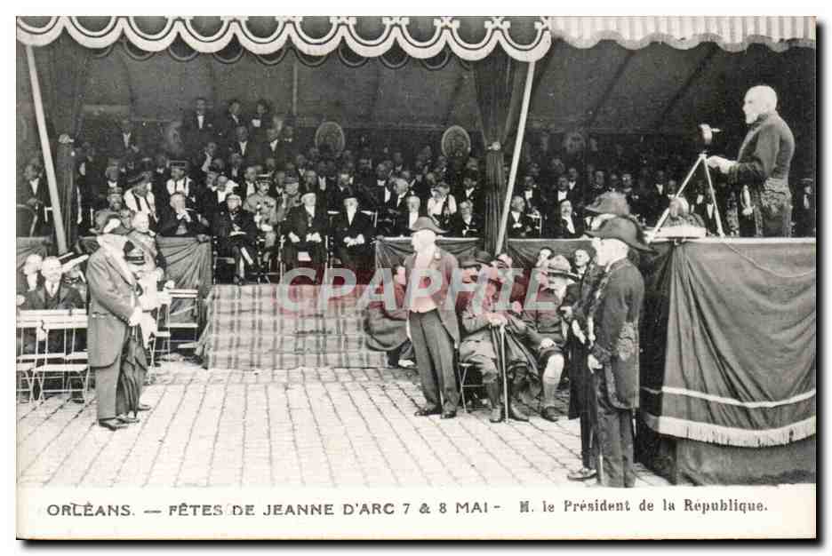 Orleans - Les Fetes de Jeanne d'Arc - M Le President de la Republique - CPA 