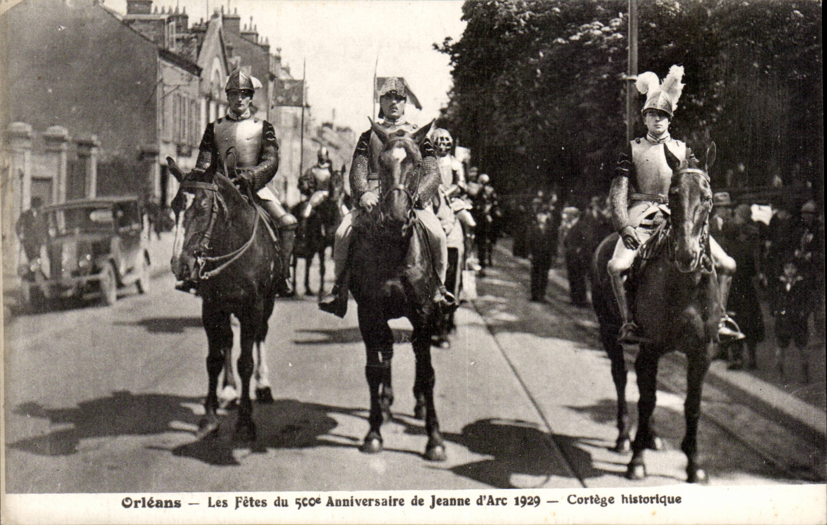 Orleans - Les Fetes de Jeanne d'Arc - 1929 - 500 Anniversaire - Cortege Historique CPA 