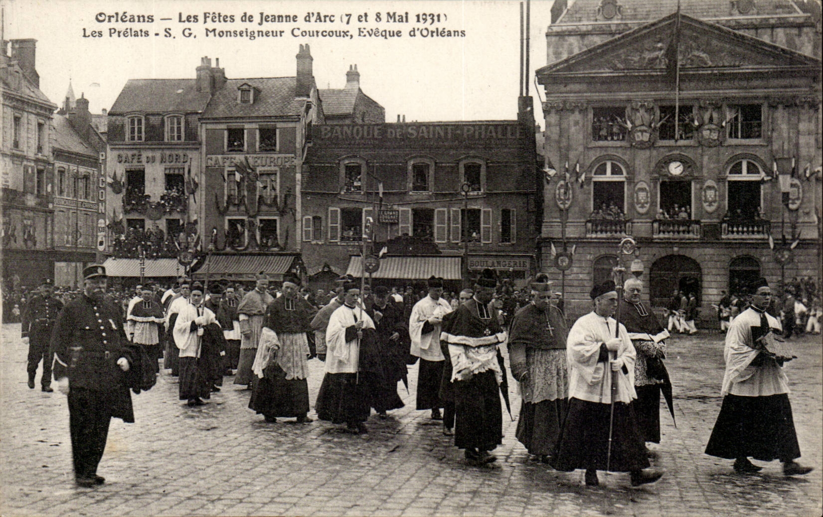 Orleans - Les Fetes de Jeanne d'Arc - 1931 - Les Prelats - Monsigneur Courcoux CPA 