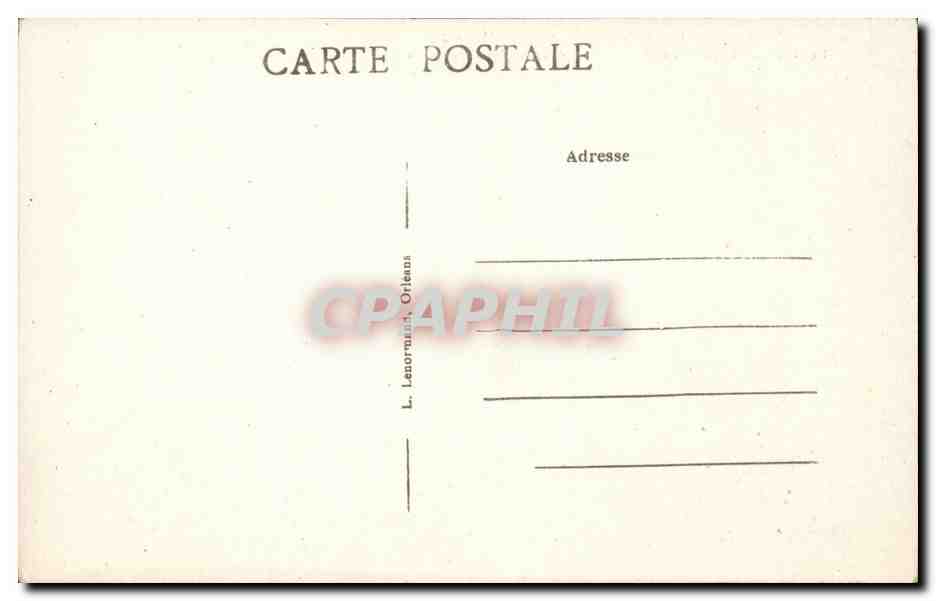 Orleans - Les Fetes de Jeanne d'Arc - 1931 - Les Prelats - Monsigneur Courcoux CPA  — Back