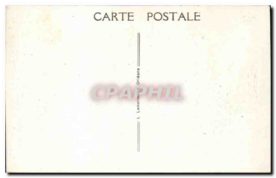 Orleans - Les Fetes de Jeanne d'Arc - Le Salut au Drapeau CPA  — Back