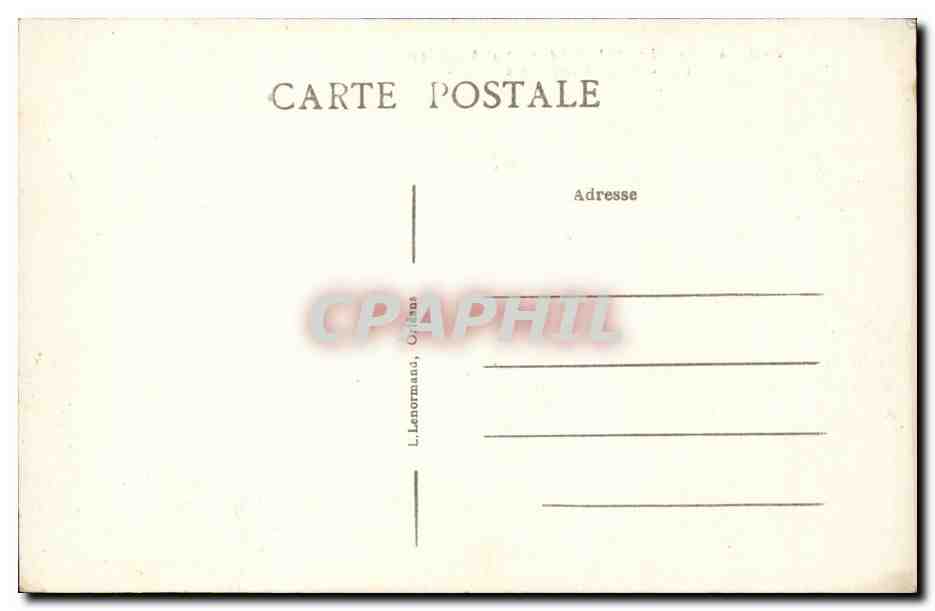 Orleans - Les Fetes de Jeanne d'Arc L'Etendard de Jeanne D'Arc - 1931 CPA  — Back