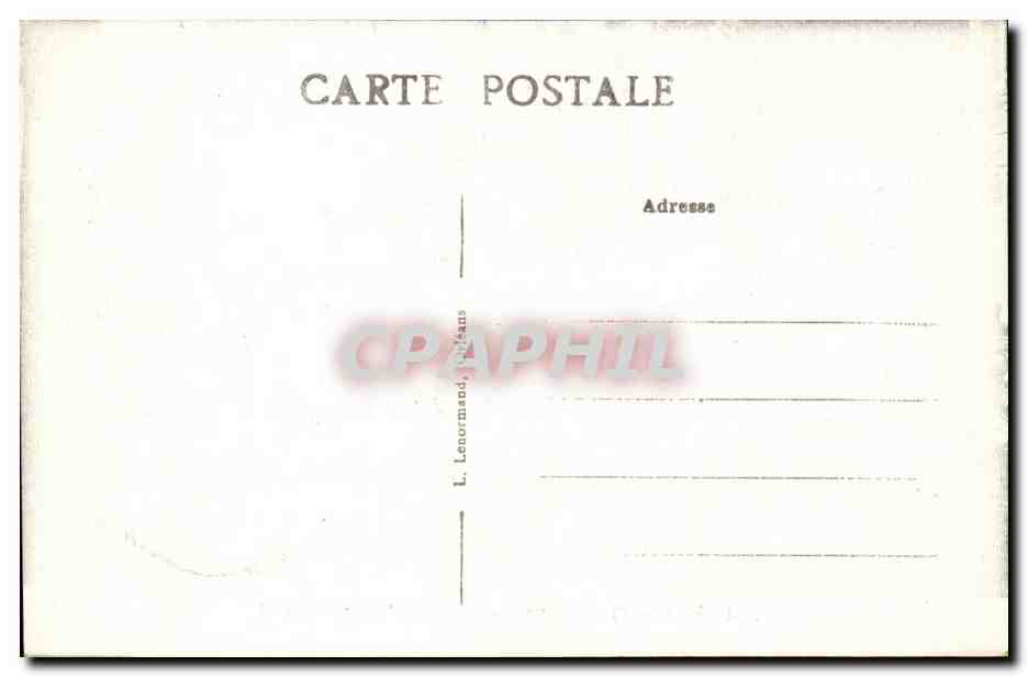 Orleans - Les Fetes de Jeanne d'Arc - Le Cortege historique 1929 - 500 Anniversaire CPA  — Verso