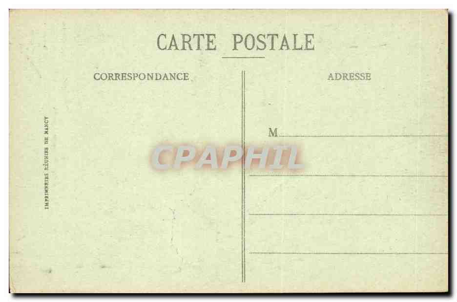 Folklore - Costumes - Heureuse Recontre - Couple- Coiffe - CPA  — Verso