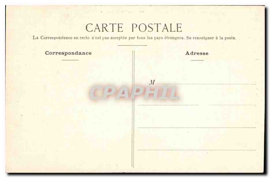 Pont Aven - Mariee - Bretagne Folklore - Costume - CPA  — Rückseite