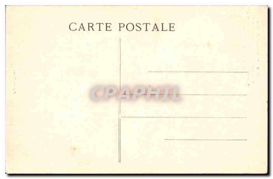 Montreuil Bellay - Catasrophe de Novembre 1911 - Les Funerailles solennaire CPA  — Rückseite