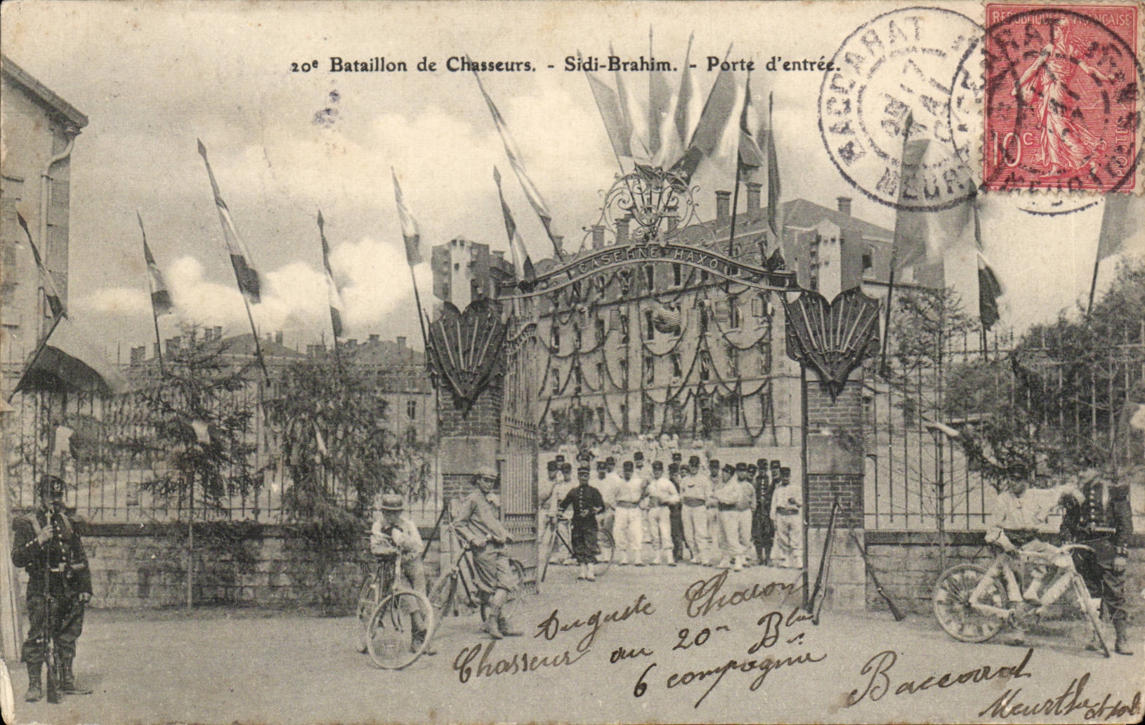 20e Bataillon de Chasseurs - Sidi-Brahim - Porte d'entrée - Caserne Maxo