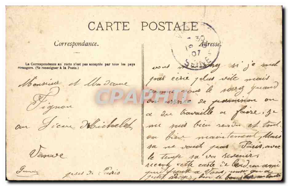 20e Bataillon de Chasseurs - Sidi-Brahim - Porte d'entrée - Caserne Maxo — Verso