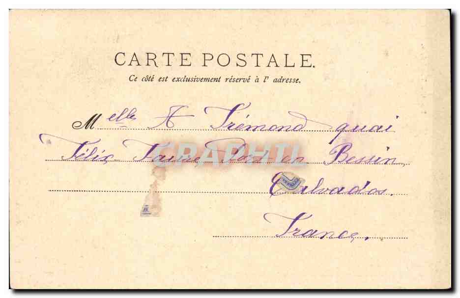 Afrique - Africa - Tunisie - Tunisia - Spahis - Femme CPA  — Verso
