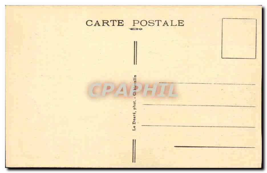 Folklore - Costumes - Coiffe de Douarnenez - CPA  — Rückseite