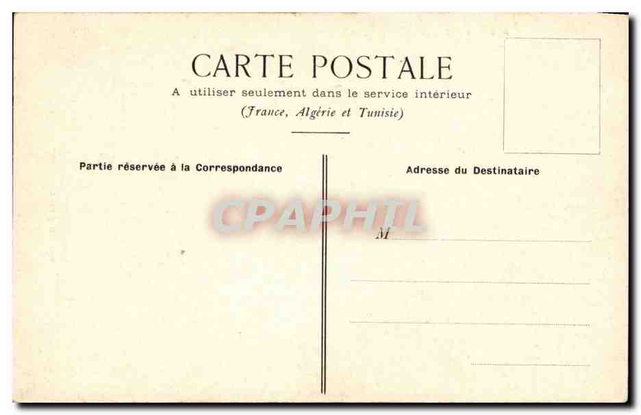 Folklore - Costumes - Costume de Finistere - CPA  — Verso