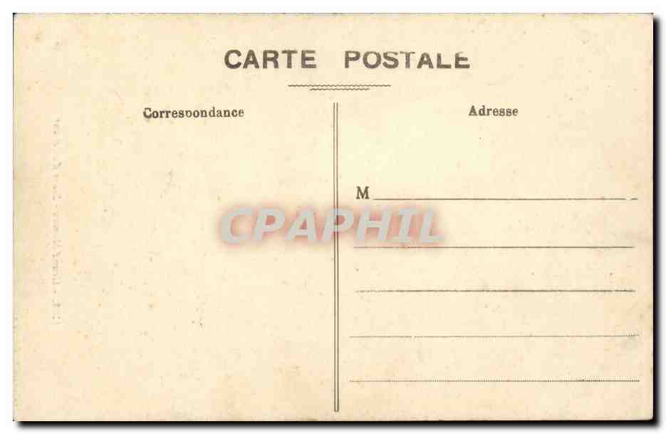 Folklore - Costumes - Grand Maman - Scenes d'Interieur - Bebe - enfants Bretagne - Enfants - CPA  — Verso