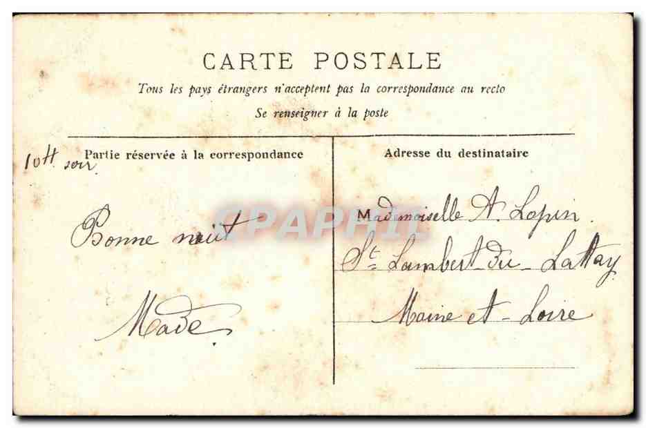 Folklore - Costumes - La danse en Bretagne - Le Bal a Quatre - CPA  — Verso