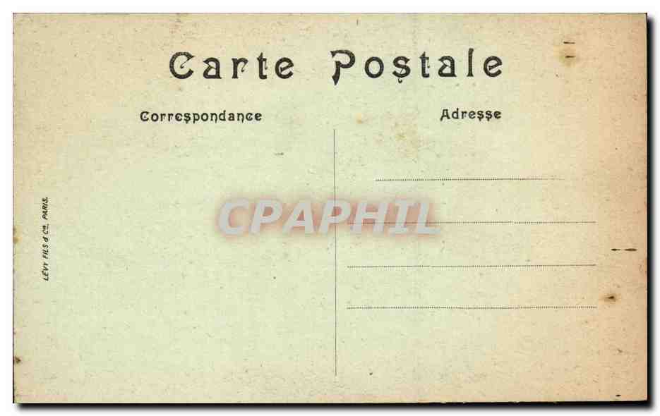Folklore - Costumes - Moeurs et Types Bretons - Danse Bretonne Costumes de Fete - CPA  — Verso