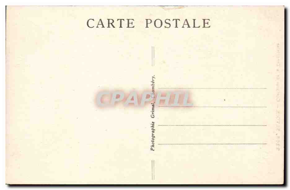 Folklore - Costume - Savoie - Costume de Tarentaise - CPA  — Verso