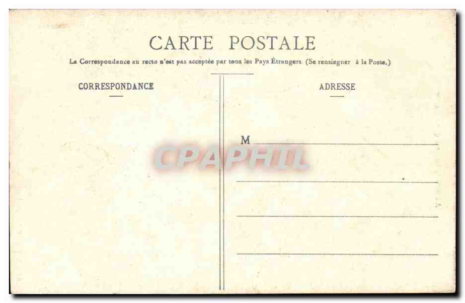 CPA Autant de baisers que de roses (folklore costume enfant) — Verso
