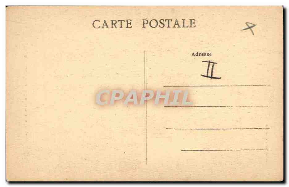 CPA En Bretagne Premires Becquees (folklore costume enfant Chats Chat Cat Chien Chiot) — Verso