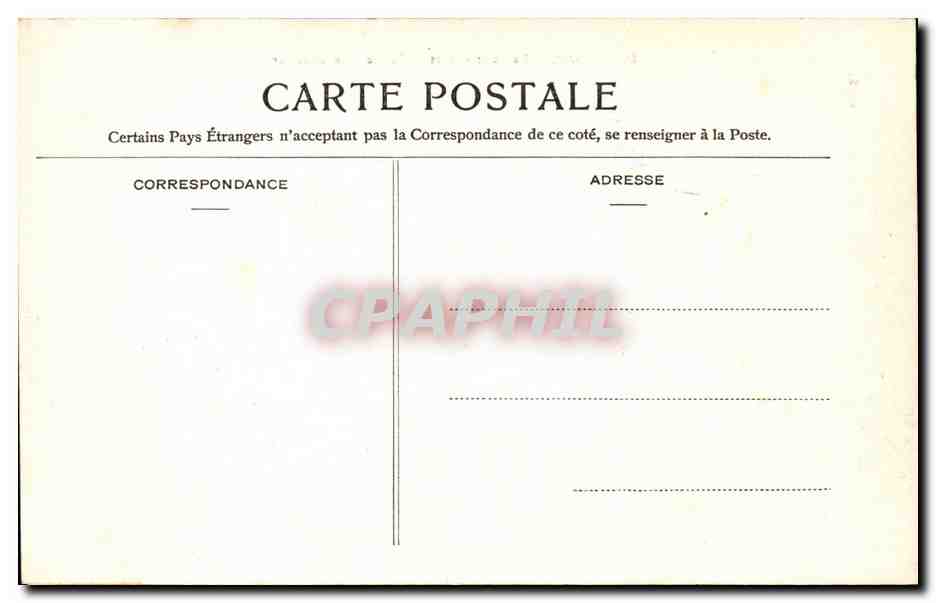 CPA Brest Le pont ouvert Sortie d'un croiseur (bateau) — Rückseite