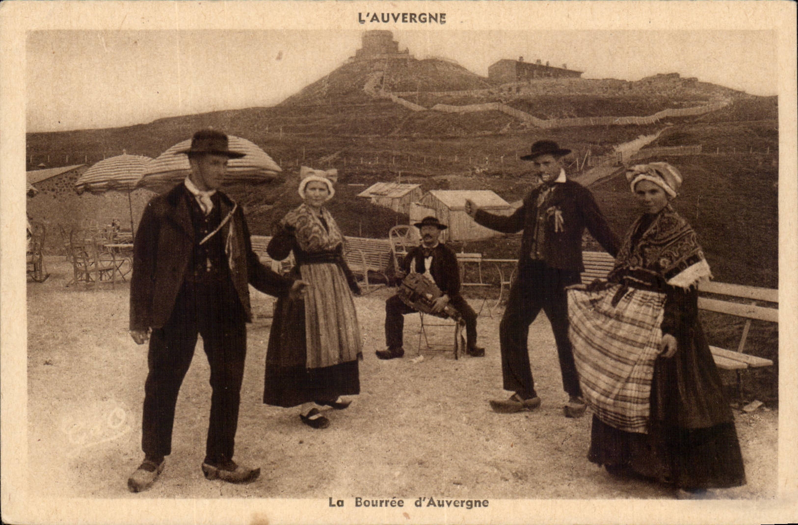 La Bourrée d'Auvergne — L'Auvergne — Gouthergues