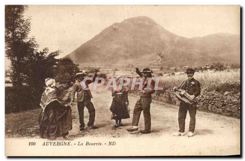 Auvergne - La Bourrée - ND