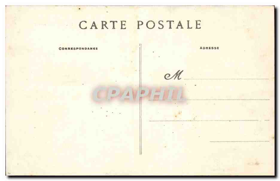 Ile Garo - Vue du Loctudy CPA  — Rückseite
