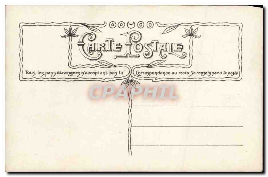 Fantaisie - Enfant - Echo de Paris - Journal - newspaper - CPA  — Rückseite
