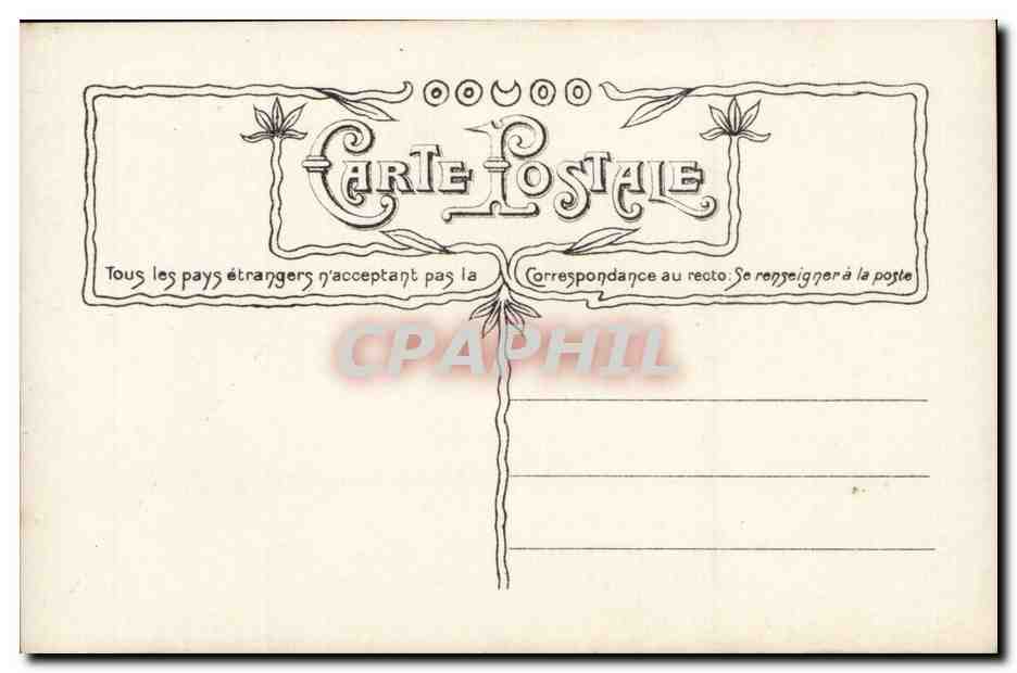 Fantaisie - Enfant - Le Journal - Journal - newspaper - reading child - CPA  — Rückseite