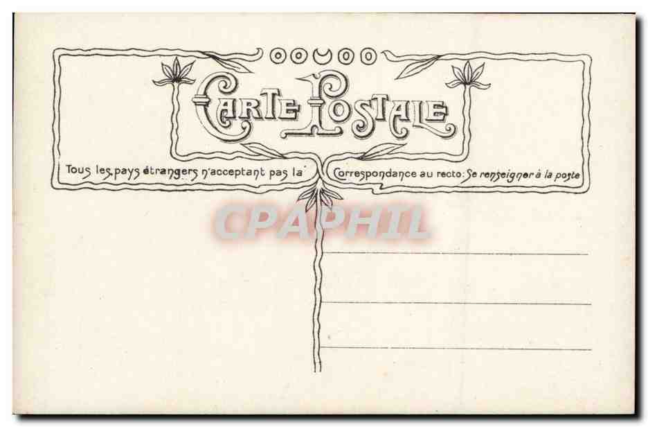 Fantaisie - Enfant - Comoedia - Journal - newspaper - CPA  — Rückseite