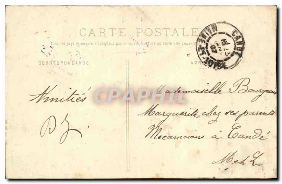 Folklore - Costumes - Apres la Bataille - enfants - darling children - CPA  — Verso
