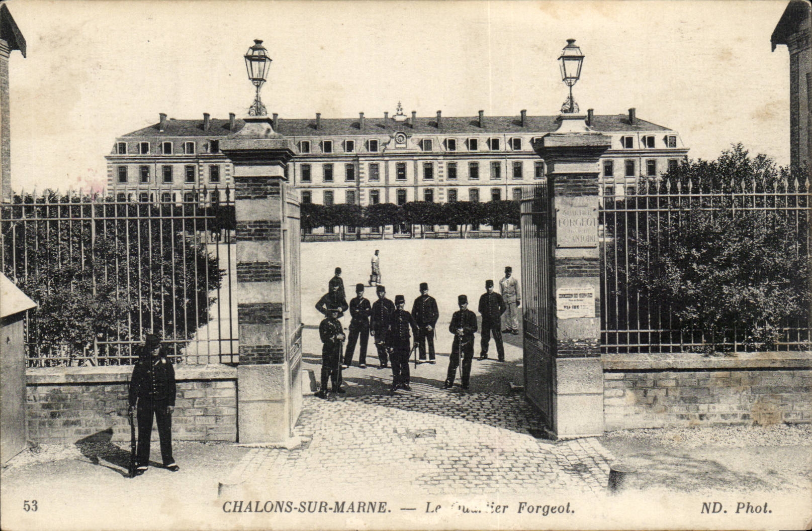 Chalons sur Marne - Le quartier Forgeot - CPA 