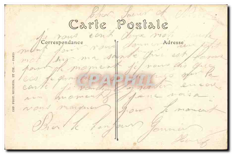 Chalons sur Marne - Le quartier Forgeot - CPA  — Verso
