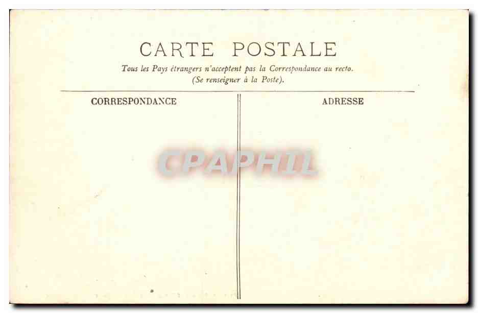 Solistces de la Musique de la Garde Republicaine - CPA  — Rückseite