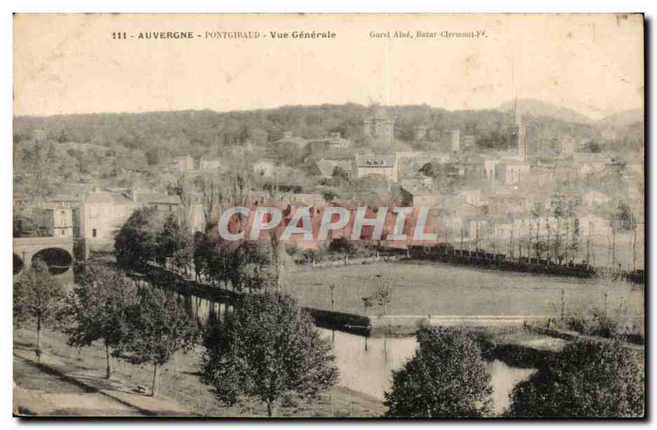 Auvergne - Pontgibaud - Allgemeiner Blick — Garel Ahuó, Bazar Clermont-Fd.