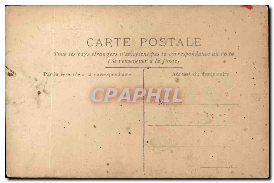 Militaria - Soldat - Proud Soldier with brass buttons - CPA  — Rückseite