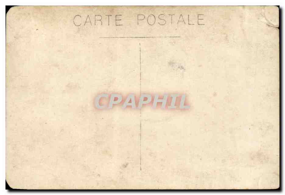 CARTE PHOTO Homme (costume folklore) — Rückseite