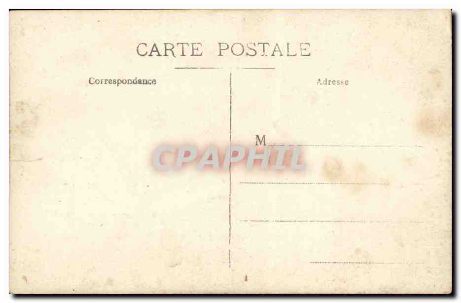 CARTE PHOTO Homme (militaria) — Rückseite