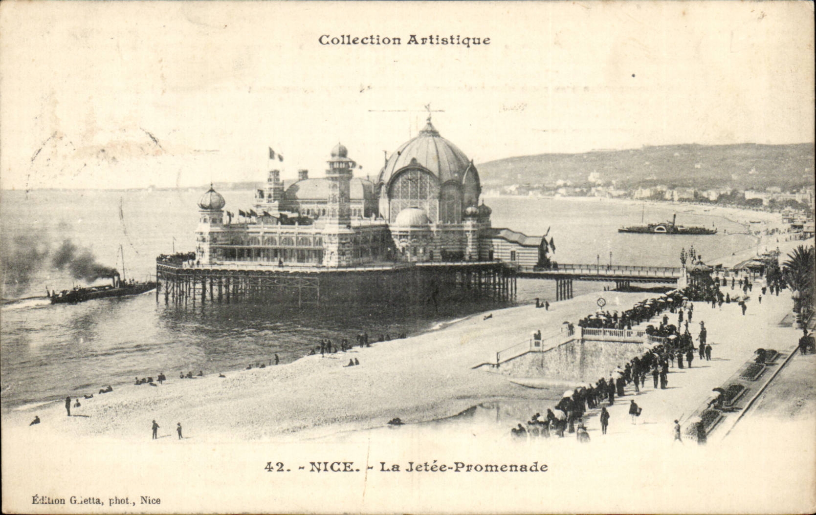 Nice - la Jetee Promenade - CPA 