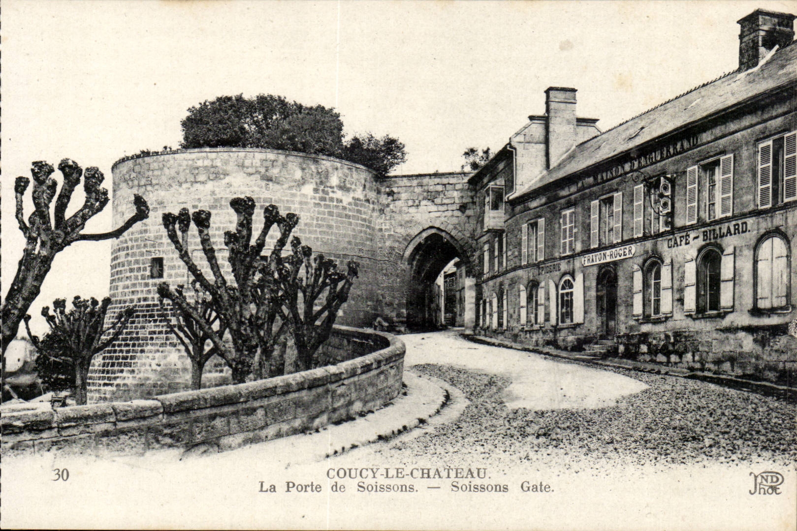 Coucy-le-Château — La Porte de Soissons — éditeur ND