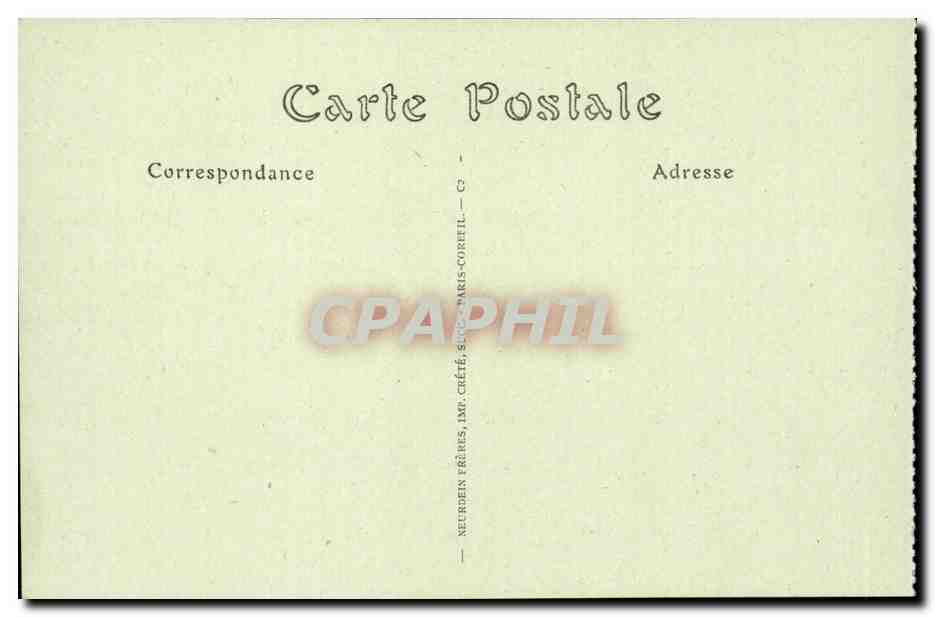 Couchy le Chateau - Remparts pris de la Porte de Soissons - CPA  — Rückseite