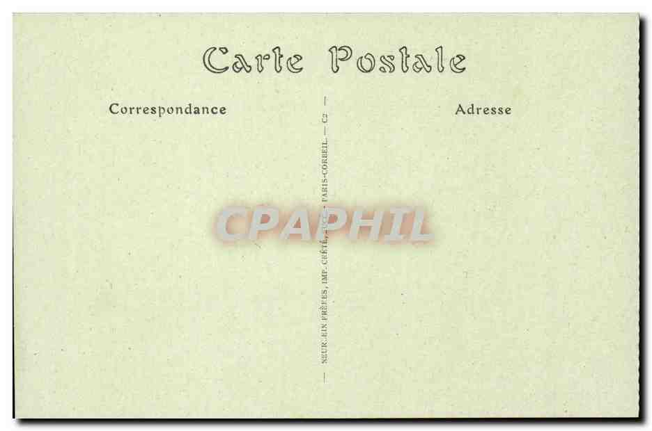 Coucy-le-Château — La Porte de Soissons (extérieur) — éditeur C. Géfriel, Paris — Rückseite
