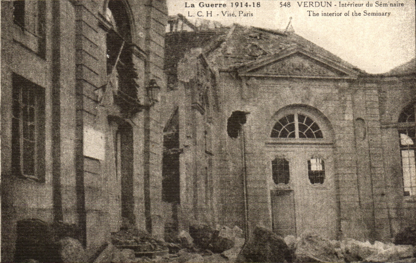 Verdun — Intérieur du Séminaire — L.C.H. Visé, Paris, n° 548