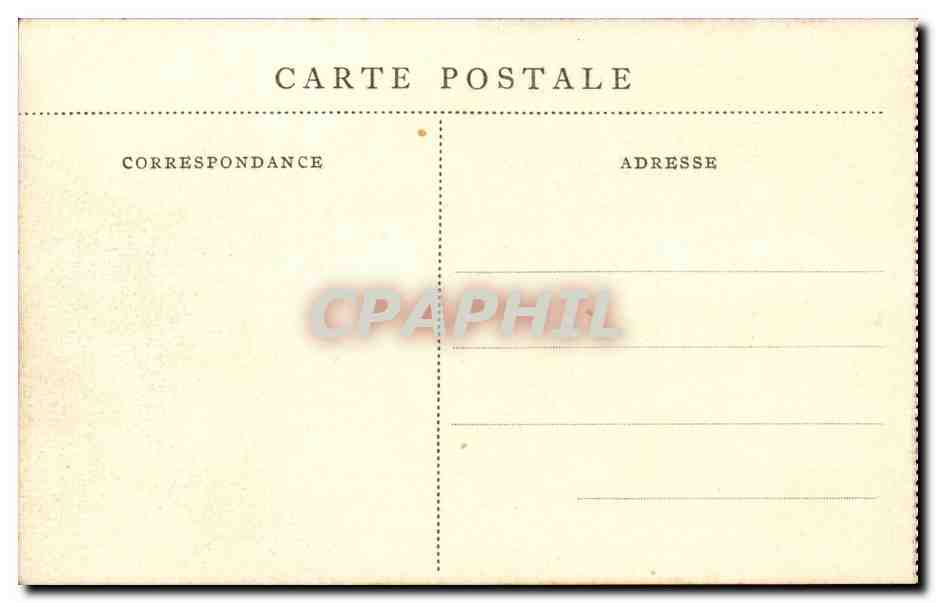 Verdun — Intérieur du Séminaire — L.C.H. Visé, Paris, n° 548 — Verso