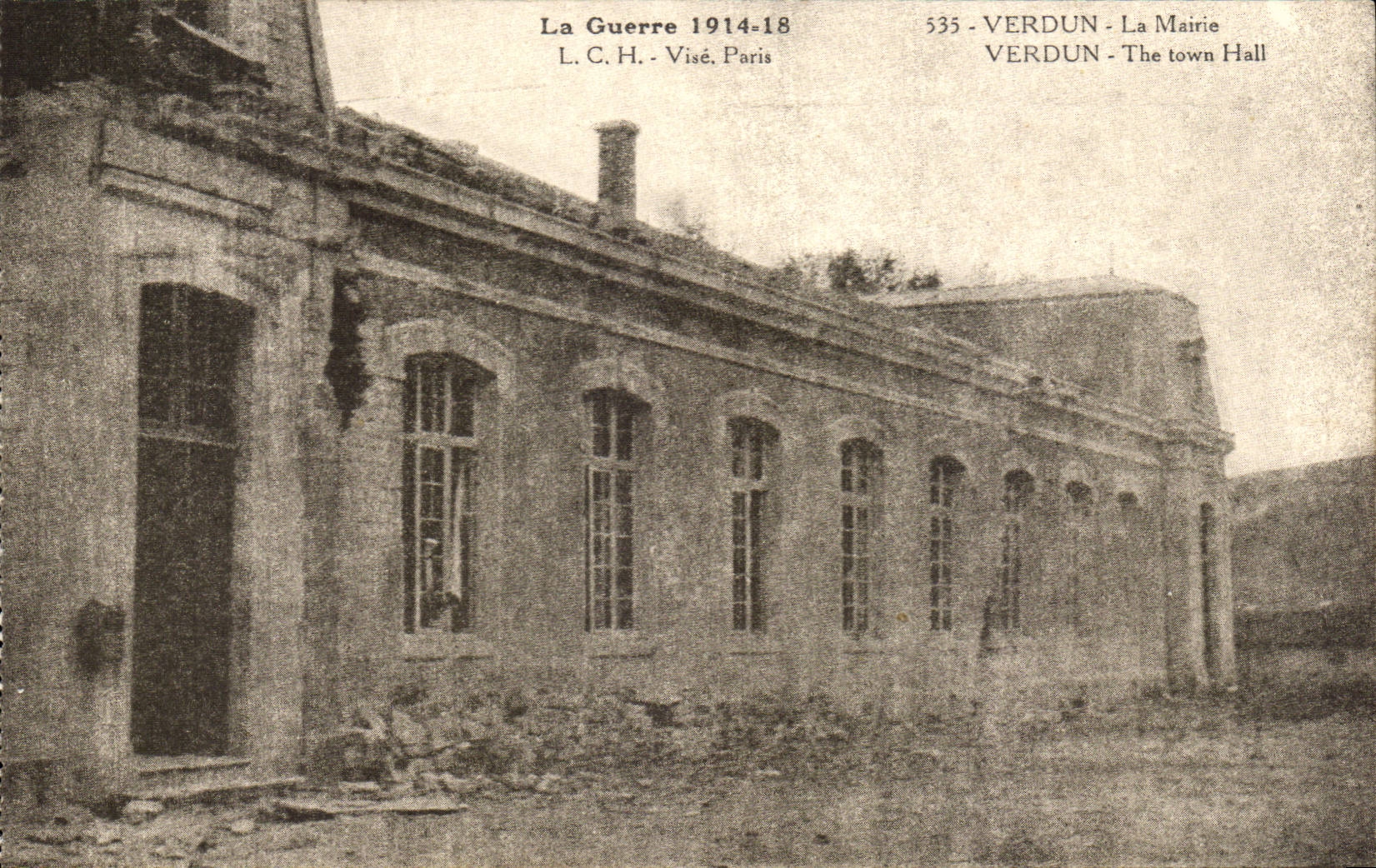 Verdun - Guerre 1914 1918 - La Mairie - CPA 