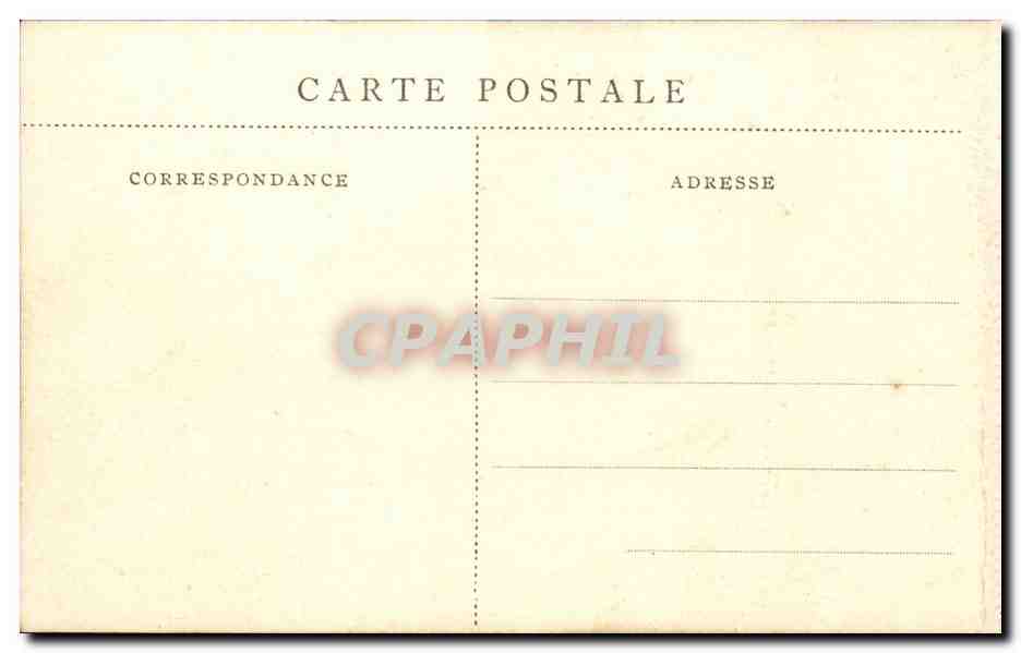 Verdun — L'Hôtel du Coq Hardi après le bombardement — L. C. H., Paris — Achterkant