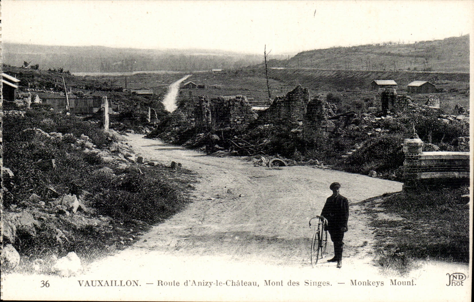 Vauxaillon — Route d'Anizy-le-Château, Mont des Singes — Nethen & Correil