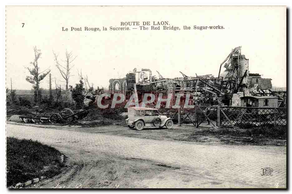 Le Pont Rouge, la Sucrière — Route de Laon — JND Paris