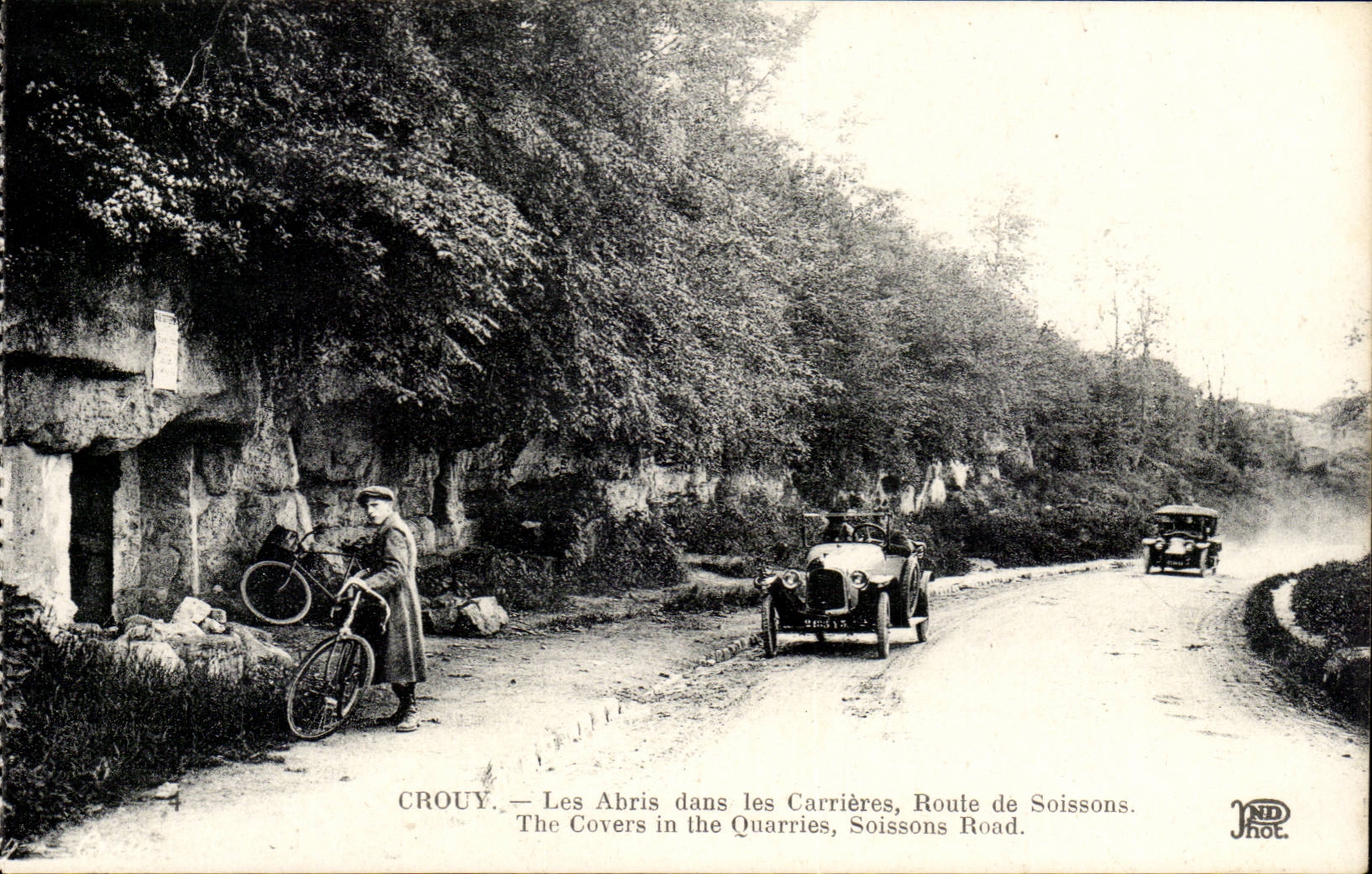 Crouy — Les Abris dans les Carrières, Route de Soissons — JND Phot.