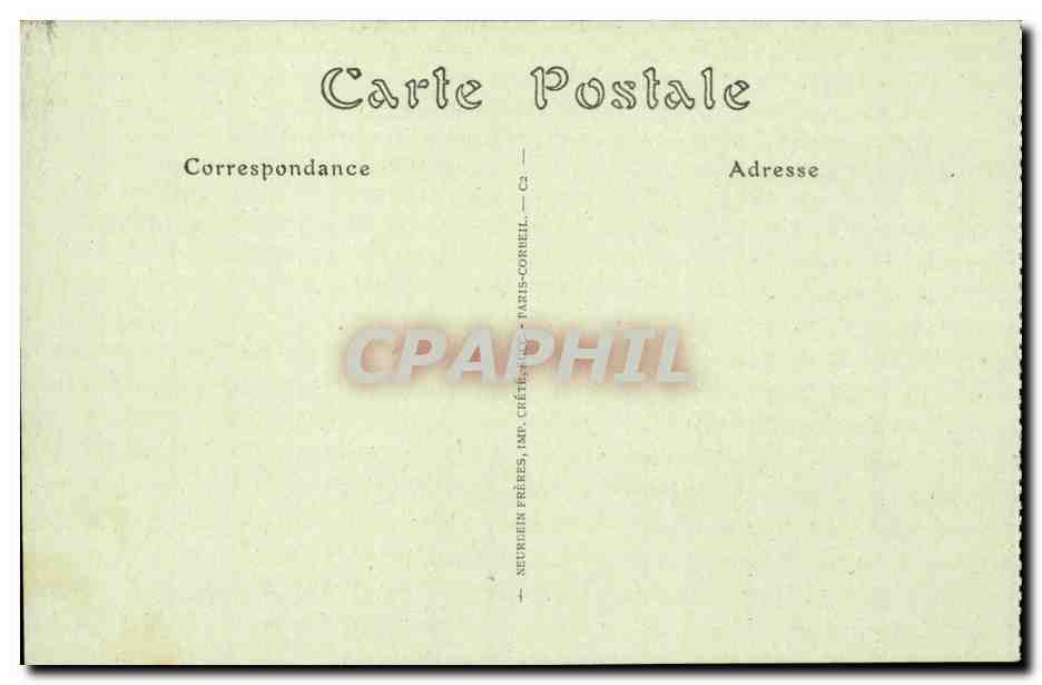 Coucy le Chateau - Bois de Montoir - Emplacement d'une grosse piece - CPA (militaria canon) — Rückseite