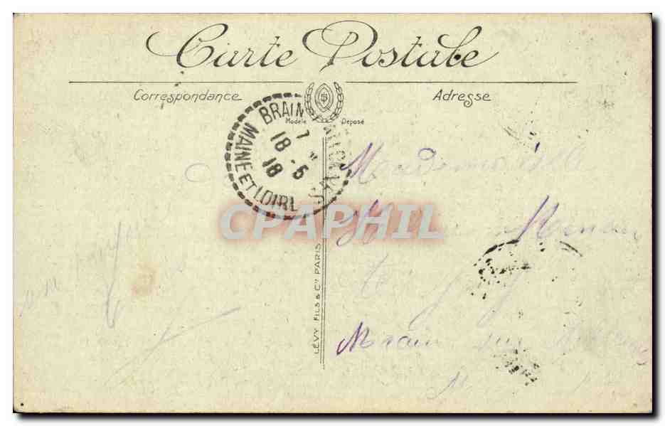 Tours - Tour de Charlemagne xii siecle - CPA  — Rückseite